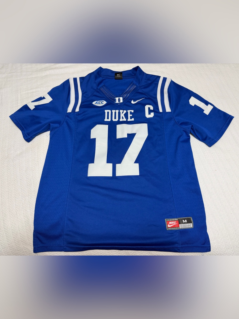 Classic Authentics Daniel Jones Duke Blue Devils Official Nike Jersey MEDIUM